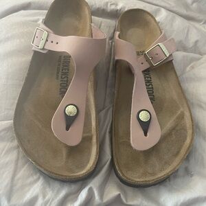 Birkenstock Light Pink Gizeh Sandals